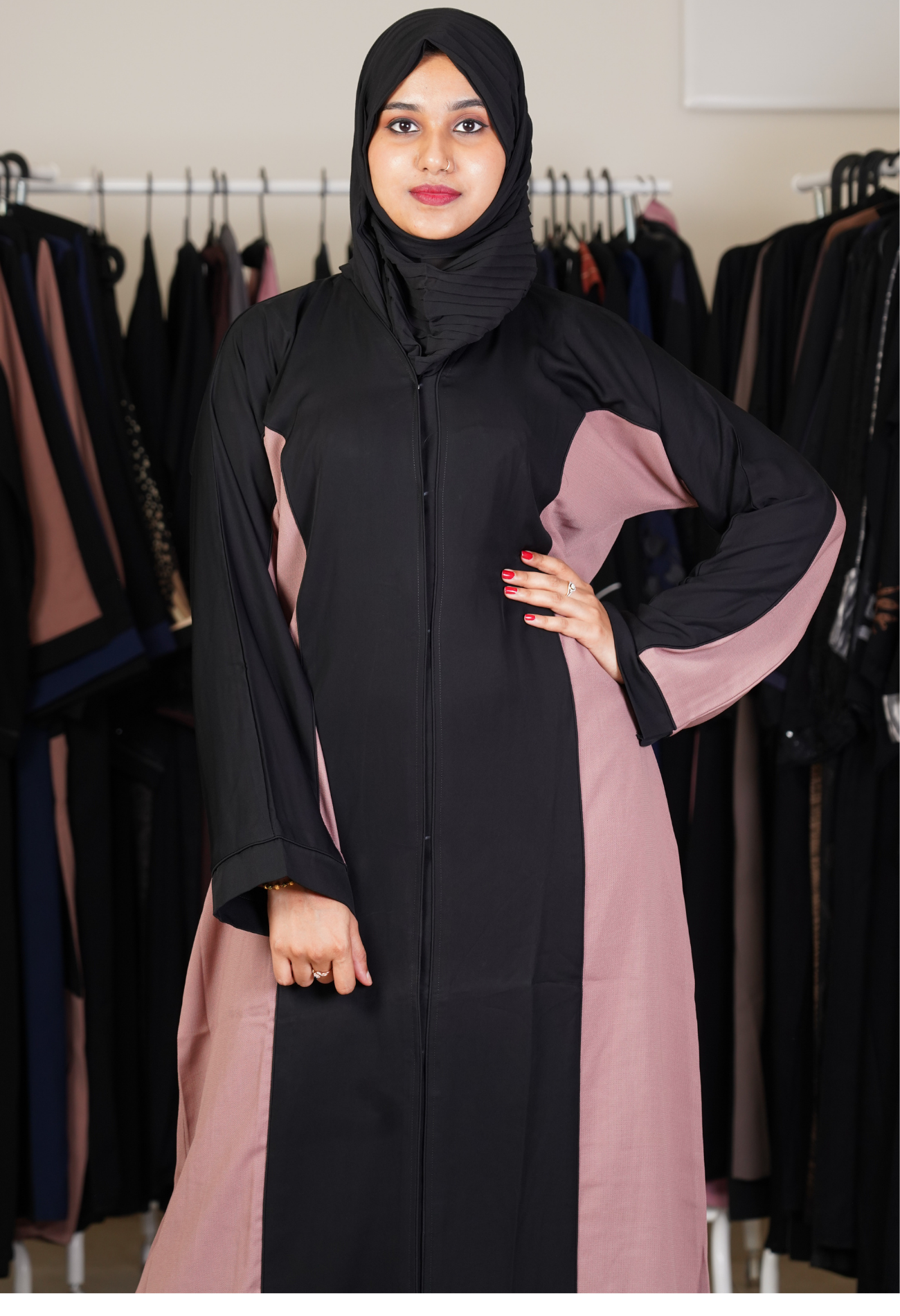 Two Tone Abaya